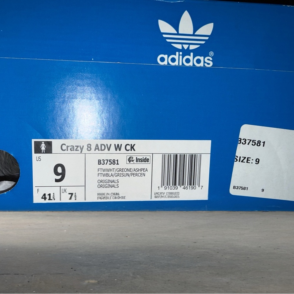 Adidas Women’s Crazy 8 ADV 'White/Grey
Multi', ADV PK “Sesame”, “Ashpea” EUC - Picture 2 of 9